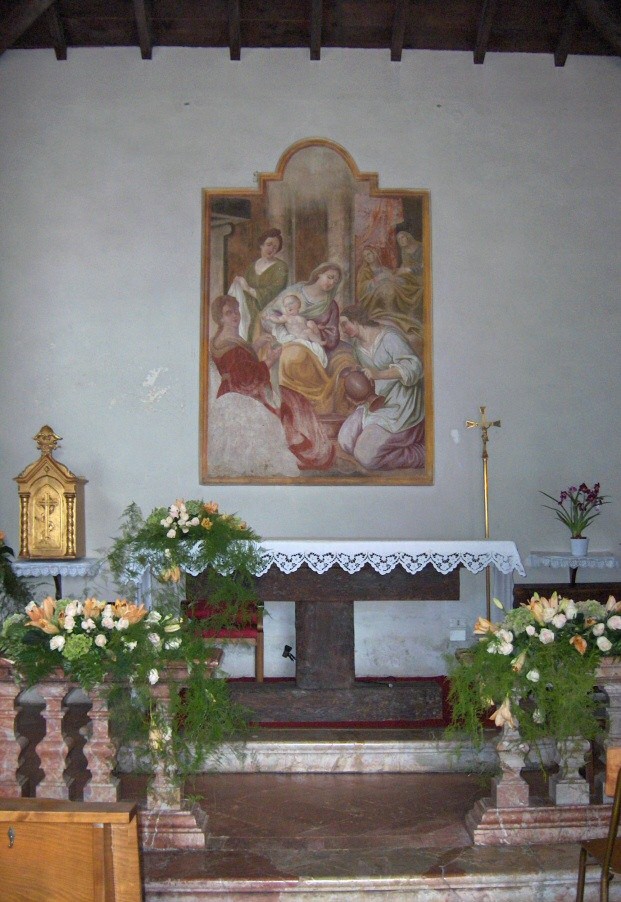 L'abside della Chiesa di Santa Maria in Binda