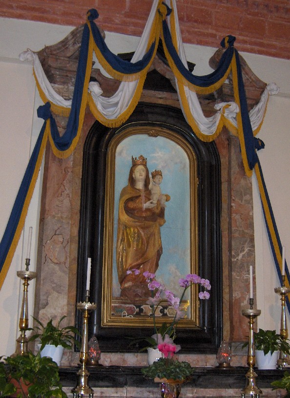 La Statua in legno policromo della Madonna di Gre