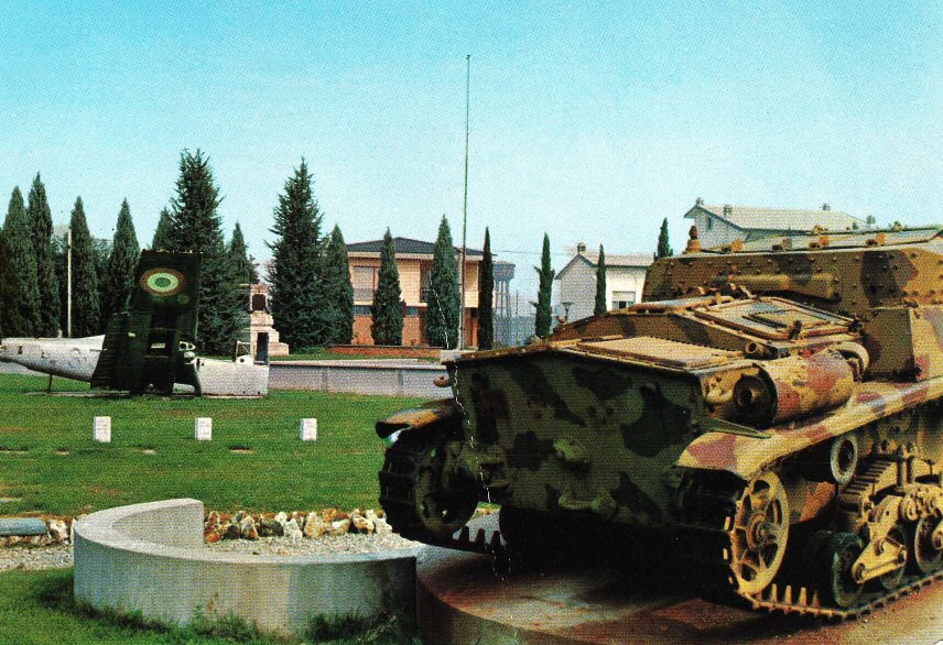 Il parco delle rimembranze in una cartolina del 1969 (grazie all'amico Lorenzo Tonioli!)