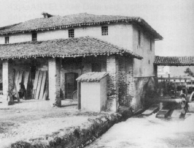 Il mulino di Tinella, demolito nel 1903