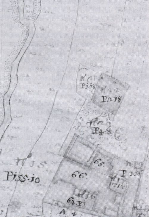 Mappa di Tornavento (dal Catasto di Maria Teresa del 1722)