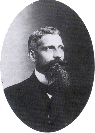 L'arch. Ulisse Bosisio, sindaco di Lonate, in una foto del 1909