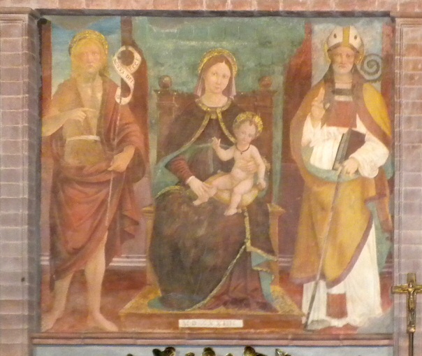 Madonna col Bambino tra i Santi Giovanni Battista e Ambrogio