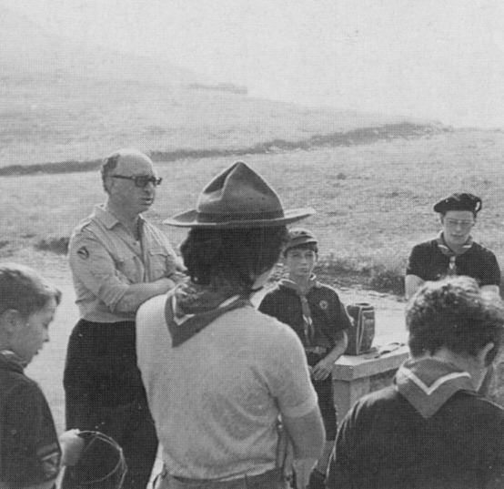 Estate 1974: con i "lupetti" al campo scout di Ceresole Reale (TO)