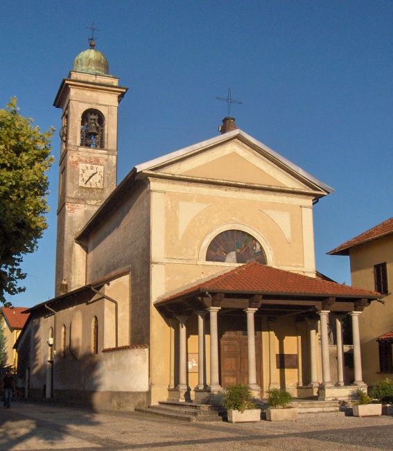 La chiesa di Sant'Eugenio dopo l'ampliamento del 1917 (foto dell'autore di questo sito)