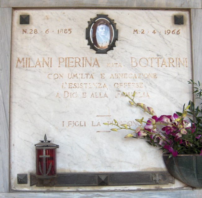 Pierina Milani nata Bottarini
