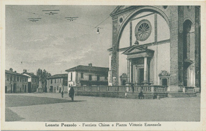 Piazza Vittorio Emanuele, oggi piazza Sant'Ambrogio