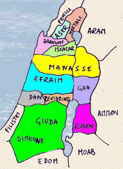 Le dodici tribù d'Israele