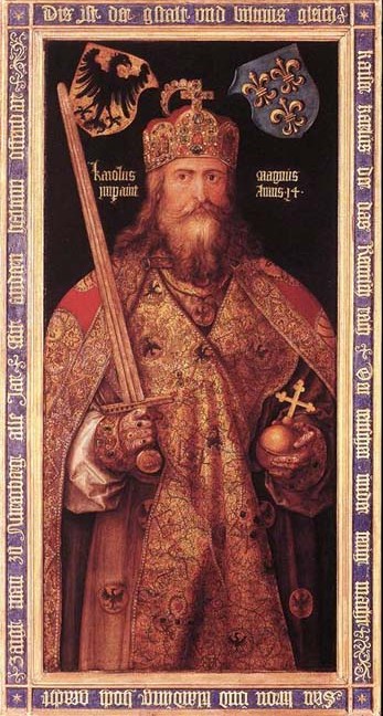 Carlo Magno, re dei Franchi ed Imperatore d'Occidente