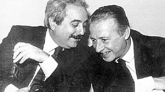 I giudici antimafia Giovanni Falcone e Paolo Borsellino