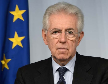 Il Presidente del Consiglio dell'Italia del Nord Mario Monti