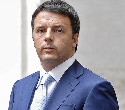 Il Presidente del Consiglio dell'Italia del Nord Matteo Renzi