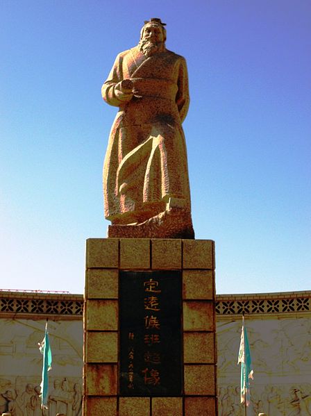 Statua del generale Ban Chao a Kashgar