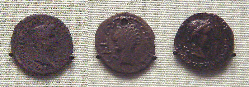 Copie indiane di monete romane trovate a Demetria Alessandria