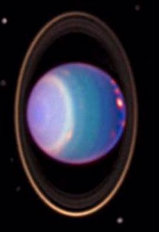 Il pianeta Urano visto da Hubble