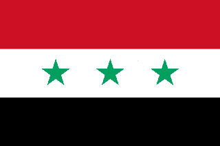 Bandiera dell'Egitto adottata nel 1963