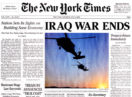 IRAQ WAR ENDS!