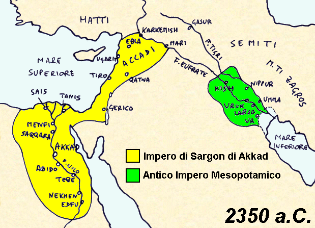 L'Impero di Sargon di Akkad (grazie a William Riker)
