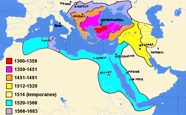 Espansione dell'Impero Ottomano (grazie a William Riker)