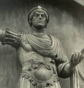 L'imperatore romano Valentiniano I