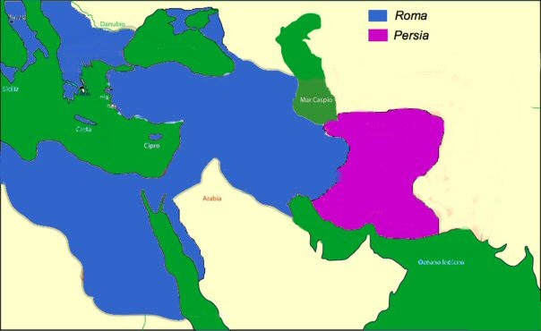 Il Medio Oriente nel 453 (grazie a Camillo Cantarano)