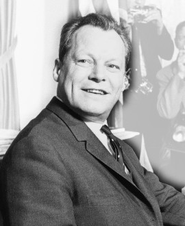 Il Cancelliere della RFE Willy Brandt