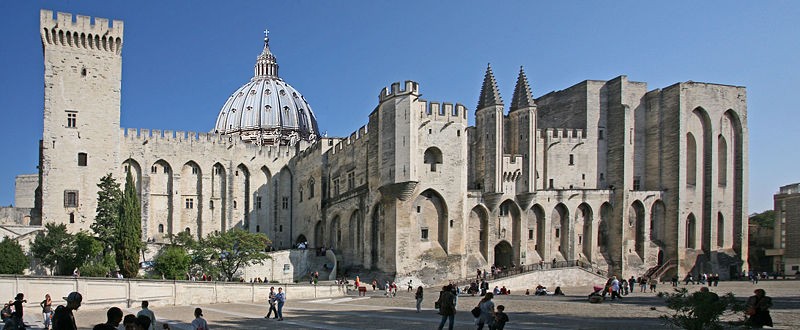 Il Palazzo dei Papi nello Stato della Citt di Avignone