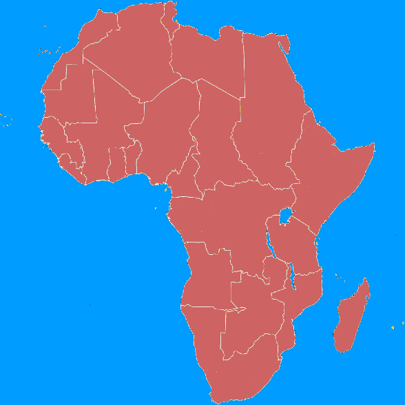 L'Africa nel 1962