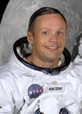 Neil Armstrong, primo uomo sulla Luna
