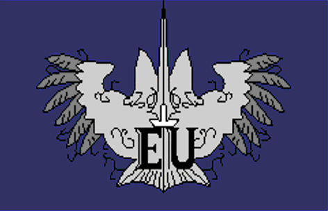 La bandiera della Repubblica di Euro Universe