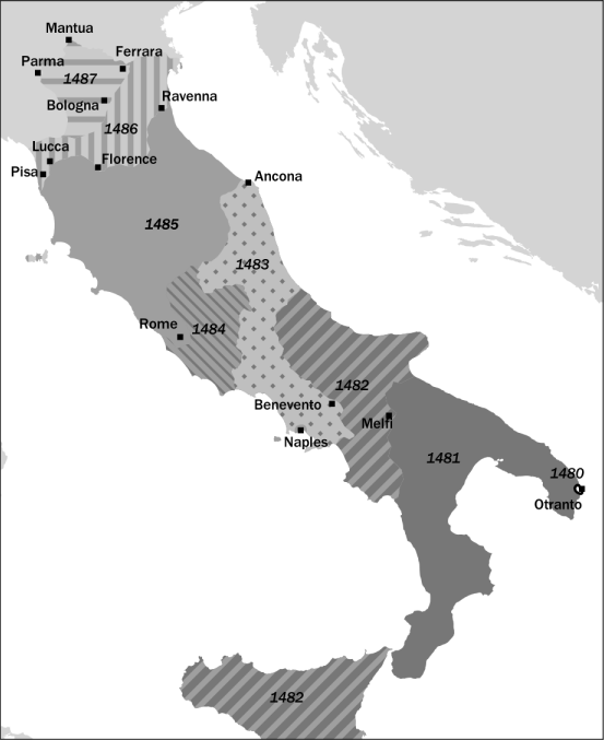 La conquista ottomana dell'Italia