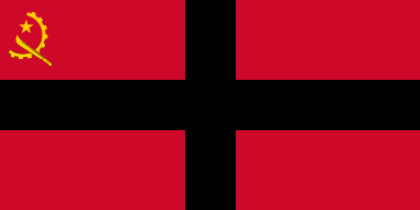 La bandiera dell'Angola