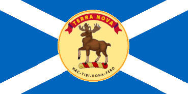 Bandiera di Terranova scozzese