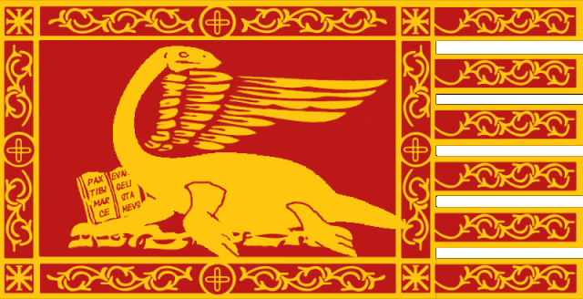 Il famoso pleosur di San Mrc, simbolo ed effige della citt di Venezia dai tempi pi antichi