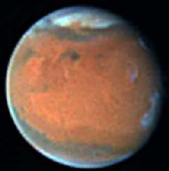 Il pianeta Marte (per cortesia della NASA)
