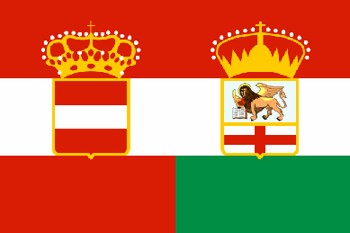 Bandiera dell'Impero di Austria-Lombardia