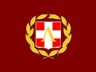 La bandiera dell'Impero Spartano (cliccare per ingrandire)