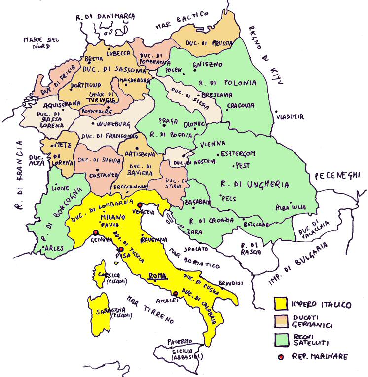 L'impero di Ottone III di Sassonia nell'anno mille
