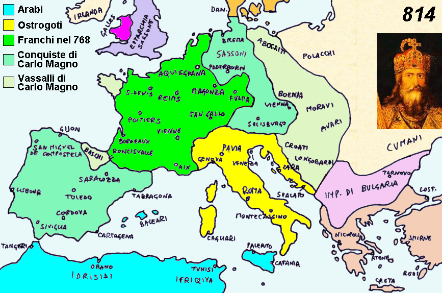 L'Europa nell'814