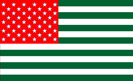 Bandiera attuale degli Stati Uniti d'America