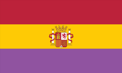 Bandiera della Seconda Repubblica Spagnola