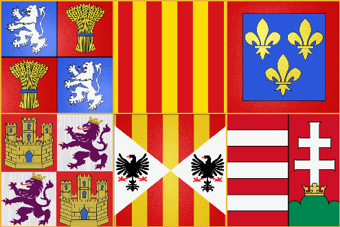 La bandiera dellImpero Spagnolo