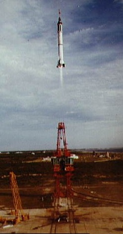 Partenza della Mercury-Redstone 4 da Cape Canaveral il 21 luglio 1961