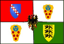 La bandiera Italogermanica