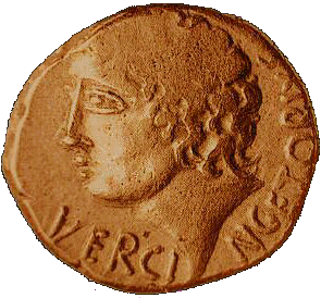 Moneta coniata dal re Vercingetorix