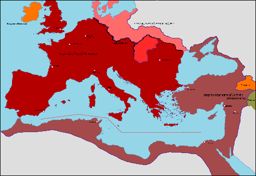 L'Impero di Aureliano (clic per ingrandire)
