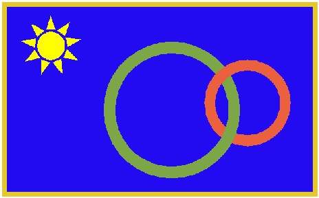 Bandiera delle colonie lunari unite (grazie ad Estec!)