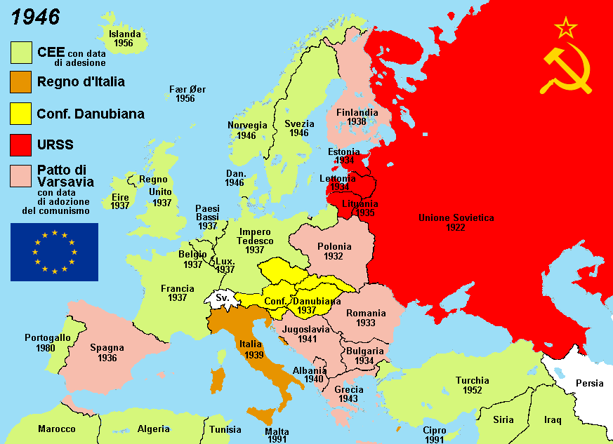 L'Europa nel 1946