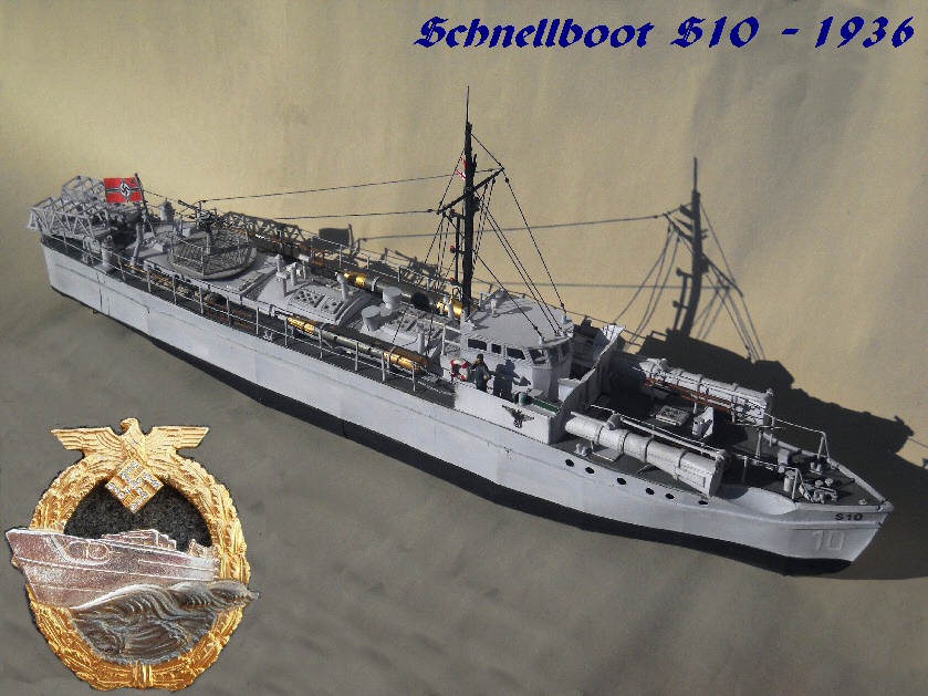 Lo Schnellboot S10 realizzato da Sandro Degiani