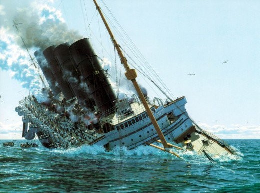 L'affondamento del Lusitania